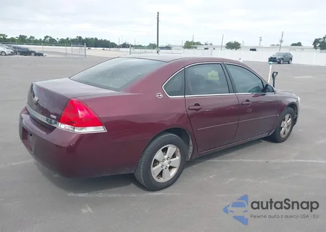 2007 Chevrolet Impala Lt из США, поврежденный, VIN 2G1WT55K679189254